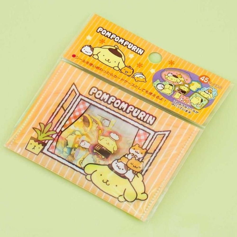 sanrio characters stickers pompompurin set